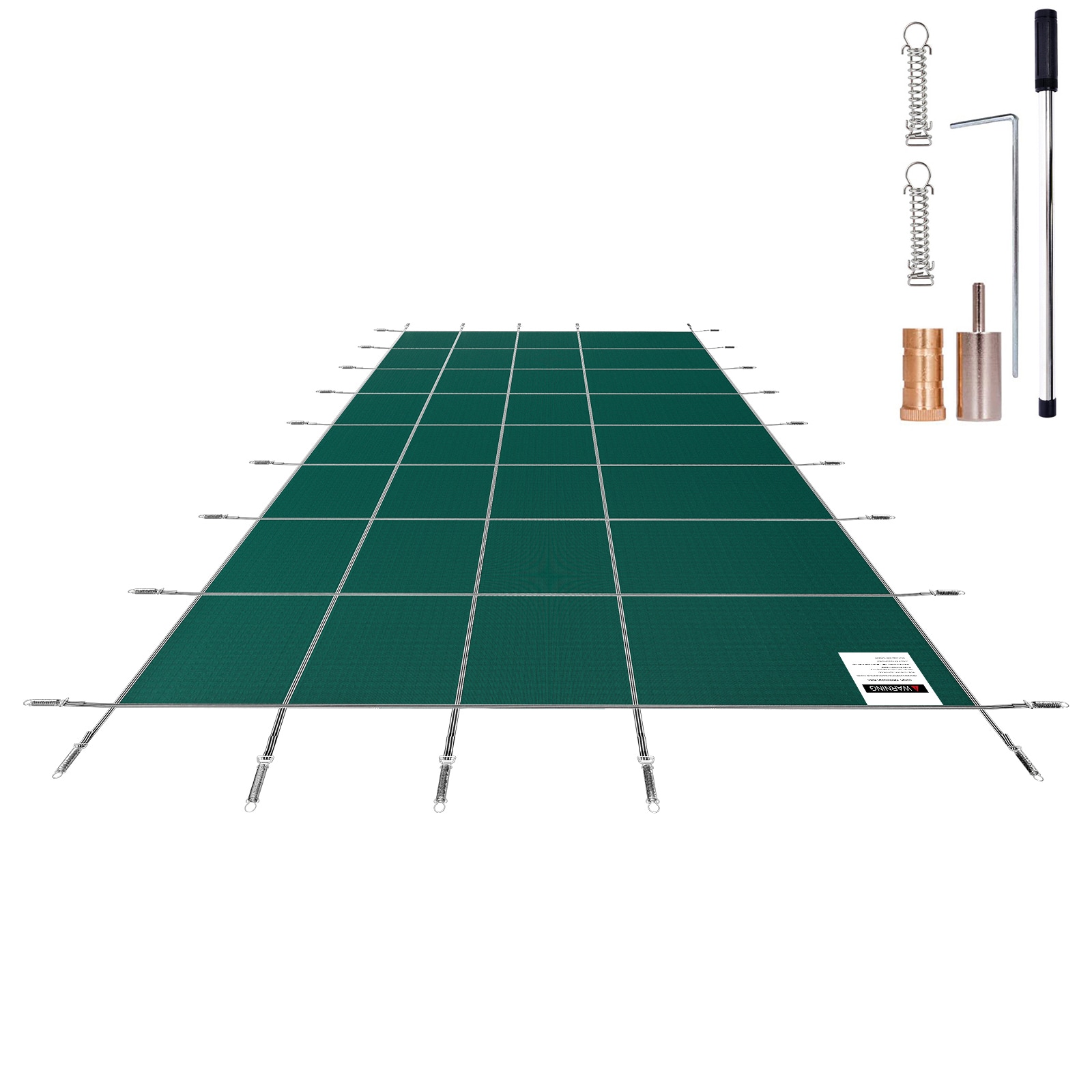 Pool Safety Cover For Rectangular Inground Swimming Pools Green_voghion.com